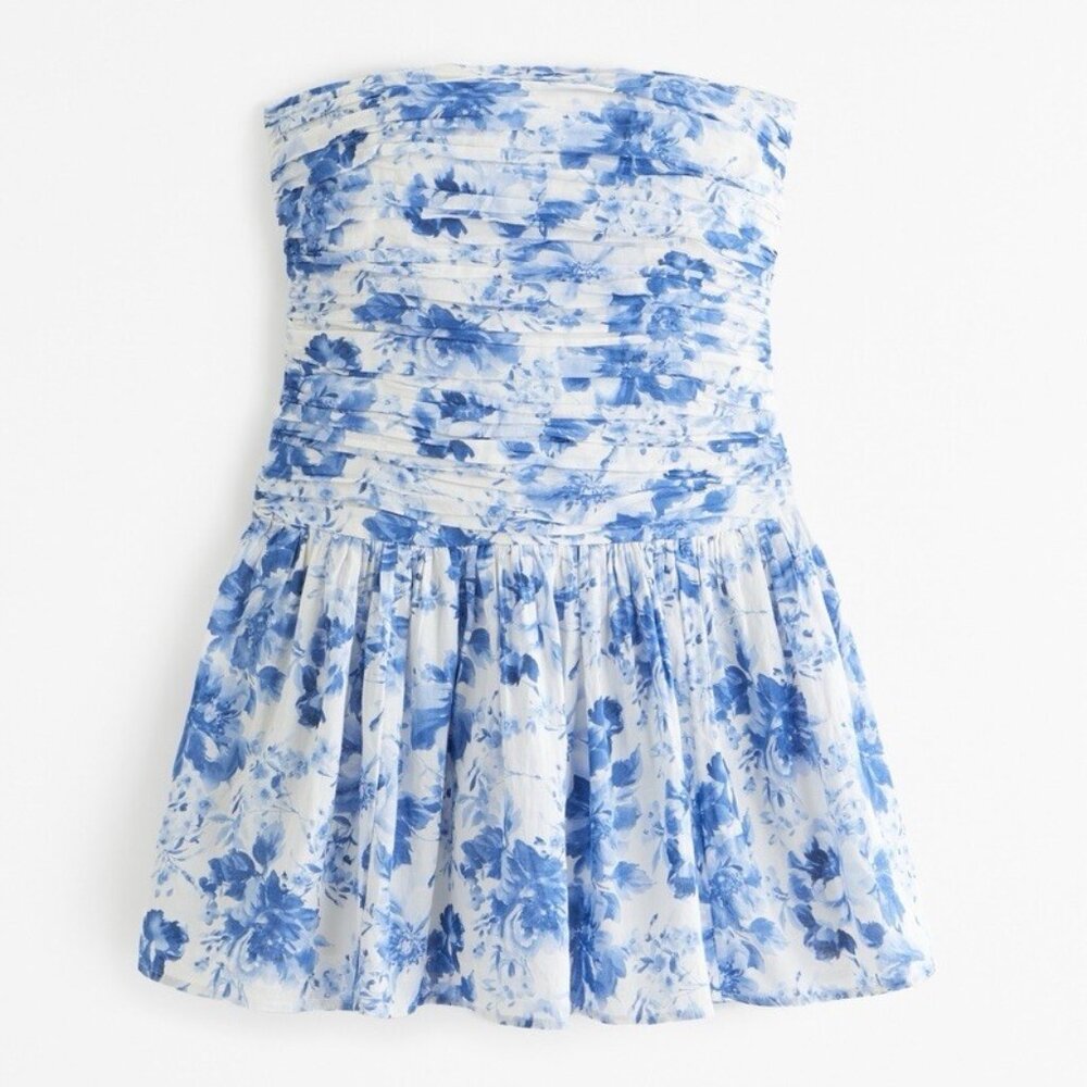 Abercrombie Emerson Drop-Waist Mini Dress